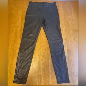 Free People‎ Black Textured Leggings